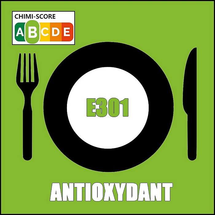 E301 additif alimentaire Antioxydant Ascorbate de sodium